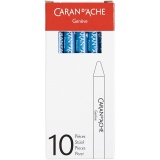 CARAN D’ACHE Neocolor II, L 10 cm, Dicke 8,5 mm, Koblatblau (160), 10 Stk/ 1 Pck