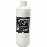 Textilfarbe, Weiß, 500 ml/ 1 Fl.