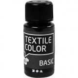 Textilfarbe, Schwarz, 50 ml/ 1 Fl.