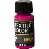 Textilfarbe, Neonpink, 50 ml/ 1 Fl.