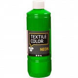 Textilfarbe, Neongrün, 500 ml/ 1 Fl.
