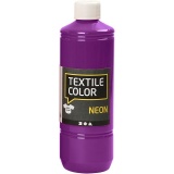 Textilfarbe, Neonlila, 500 ml/ 1 Fl.
