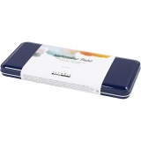 Wasserfarben-Set, Größe 12x30 mm, Sortierte Farben, 24 Farbe/ 1 Pck