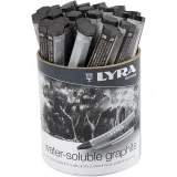 Lyra Grafit-Aquarell-Stifte, L 6,5 cm, 2B,6B,9B, 24 Stk/ 1 Pck