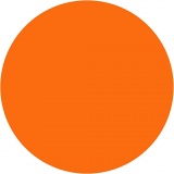 Aquarellfarben, H 16 mm, D 44 mm, Orange, 6 Stk/ 1 Pck