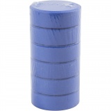 Aquarellfarben, H 19 mm, D 57 mm, Blau, 6 Stk/ 1 Pck