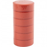 Aquarellfarben, H 19 mm, D 57 mm, Rot, 6 Stk/ 1 Pck