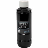Textile Solid, Deckend, Schwarz, 250 ml/ 1 Fl.