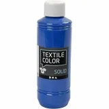 Stoffmalfarbe, Deckend, Brillantblau, 250 ml/ 1 Fl.