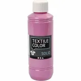 Stoffmalfarbe, Deckend, Pink, 250 ml/ 1 Fl.