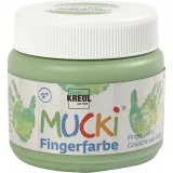 Mucki Fingerfarbe, Grün, 150 ml/ 1 Dose