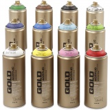 Sprühfarbe, 12x400 ml/ 1 Pck