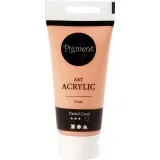 Acrylfarben, Mattglänzend, Deckend, Hellbeige, 75 ml/ 1 Fl.