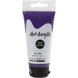 Acrylfarben, Mattglänzend, Deckend, Violettblau, 75 ml/ 1 Fl.