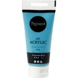 Acrylfarben, Mattglänzend, Deckend, Türkisblau, 75 ml/ 1 Fl.