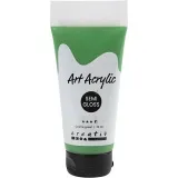 Acrylfarben, Mattglänzend, Halbdeckend, Chrom-Grün, 75 ml/ 1 Fl.