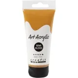 Acrylfarben, Mattglänzend, Deckend, Ocker, 75 ml/ 1 Fl.