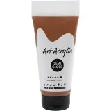 Acrylfarben, Mattglänzend, Deckend, Sienna, 75 ml/ 1 Fl.