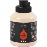 Acrylfarbe, Mattglänzend, Deckend, Hellbeige, 500 ml/ 1 Fl.