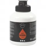 Acrylfarben, Mattglänzend, Deckend, Weiß, 500 ml/ 1 Fl.