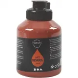 Acrylfarben, Mattglänzend, Halbtransparent, Siena gebrannt, 500 ml/ 1 Fl.