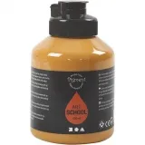 Acrylfarben, Mattglänzend, Deckend, Ocker, 500 ml/ 1 Fl.