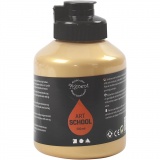 Acrylfarbe, Mattglänzend, Deckend, Gold, 500 ml/ 1 Fl.