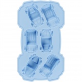 Silikonform, Autos, H 2,5 cm, L 3 cm, B 4,5 cm, 12,5 ml, 1 Stk
