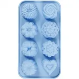 Silikonform, Kleine Kuchen, H 2,5 cm, L 4 cm, B 4,5 cm, 25 ml, 1 Stk