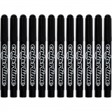 Colortime Marker, Strichstärke 5 mm, Schwarz, 12 Stk/ 1 Pck