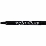 Colortime Marker, Strichstärke 5 mm, Schwarz, 12 Stk/ 1 Pck