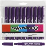 Colortime Marker, Strichstärke 5 mm, Flieder, 12 Stk/ 1 Pck