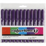 Colortime Marker, Strichstärke 5 mm, Flieder, 12 Stk/ 1 Pck