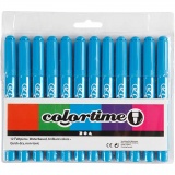 Colortime Marker, Strichstärke 5 mm, Hellblau, 12 Stk/ 1 Pck