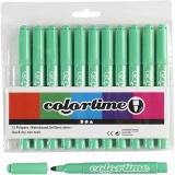 Colortime Marker, Strichstärke 5 mm, Hellgrün, 12 Stk/ 1 Pck