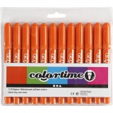 Colortime Marker, Strichstärke 5 mm, Orange, 12 Stk/ 1 Pck