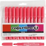 Colortime Marker, Strichstärke 5 mm, Pink, 12 Stk/ 1 Pck