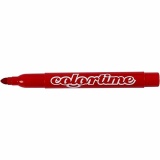 Colortime Marker, Strichstärke 5 mm, Rot, 12 Stk/ 1 Pck