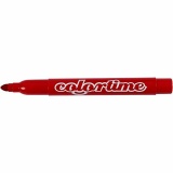 Colortime Marker, Strichstärke 5 mm, Rot, 12 Stk/ 1 Pck