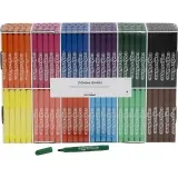 Colortime Marker, Strichstärke 5 mm, Standard-Farben, 12x24 Stck., 288 Stk/ 1 Pck