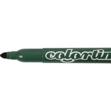 Colortime Marker, Strichstärke 5 mm, Standard-Farben, 12x24 Stk/ 1 Pck