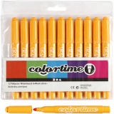 Colortime Marker, Strichstärke 5 mm, Warm gelb, 12 Stk/ 1 Pck