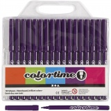 Colortime Marker, Strichstärke 2 mm, Flieder, 18 Stk/ 1 Pck