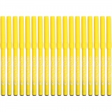 Colortime Marker, Strichstärke 2 mm, Zitronengelb, 18 Stk/ 1 Pck