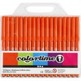 Colortime Marker, Strichstärke 2 mm, Orange, 18 Stk/ 1 Pck