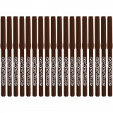 Colortime Marker, Strichstärke 2 mm, Braun, 18 Stk/ 1 Pck