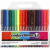 Colortime Marker, Strichstärke 2 mm, Sortierte Farben, 18 Stk/ 1 Pck