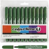 Colortime Marker, Strichstärke 5 mm, Tannengrün, 12 Stk/ 1 Pck