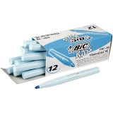 BIC Visa Color Filzstifte, Strichstärke 3 mm, Hellblau, 12 Stk/ 1 Pck
