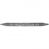 Colortime Dual-Filzstifte, Strichstärke 2,3+3,6 mm, Pastellfarben, 6 Stk/ 1 Pck